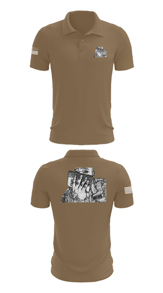 Short Sleeve Performance Polo, 29th MP CO., Fire Department, Teamtime, Team time, sublimation, custom sports apparel, team uniforms, spirit wear, spiritwear, sports uniforms, custom shirts, team store, custom team store, fundraiser sports, apparel fundraiser