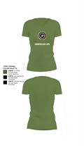 Goodfellow AFB 53285158 Women's Short Sleeve V-neck Shirt - 44
