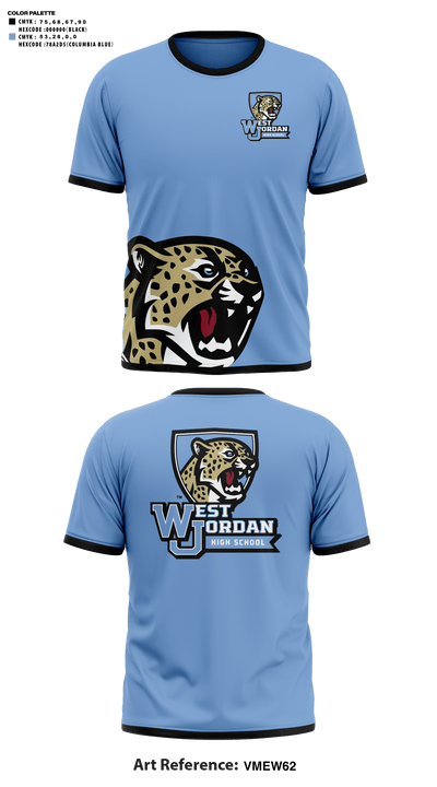 West Jordan High School Golf 27637623 Short Sleeve Performance Shirt - 41