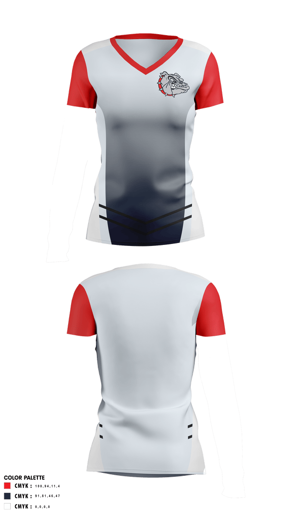 Women's Short Sleeve Vneck Shirt, Plainview High School Volleyball, Women's Volleyball, Teamtime, Team time, sublimation, custom sports apparel, team uniforms, spirit wear, spiritwear, sports uniforms, custom shirts, team store, custom team store, fundraiser sports, apparel fundraiser