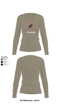 A Co. 152 BEB 67223889 Women's Long Sleeve V-neck Shirt - 62