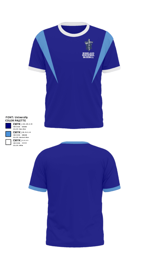 Short Sleeve Performance Shirt, Ridgeland High School Baseball, Baseball, Teamtime, Team time, sublimation, custom sports apparel, team uniforms, spirit wear, spiritwear, sports uniforms, custom shirts, team store, custom team store, fundraiser sports, apparel fundraiser
