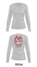 T’s BBQ 64446007 Women's Long Sleeve V-neck Shirt -1 16