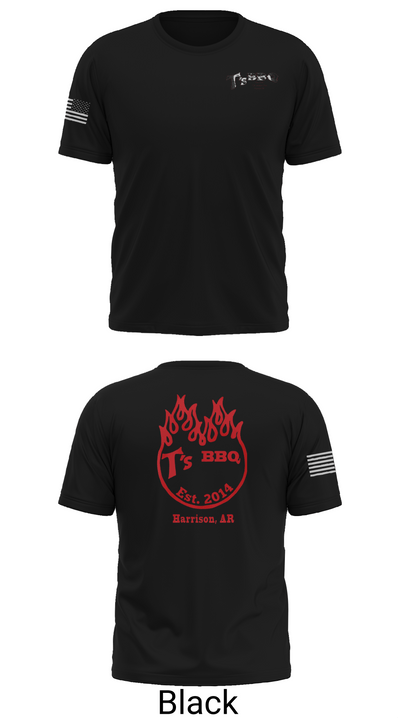 T’s BBQ 64446007 Short Sleeve Performance Shirt - 30
