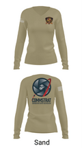 12th MLR COMMSTRAT 81672538 Women's Long Sleeve V-neck Shirt - 97