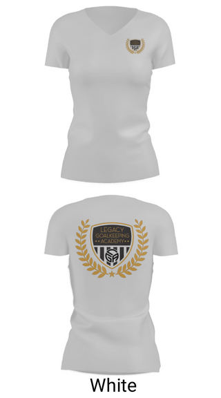 Women's Short Sleeve Vneck Shirt, Legacy Goalkeeping Acadmey, Men's Soccer, Teamtime, Team time, sublimation, custom sports apparel, team uniforms, spirit wear, spiritwear, sports uniforms, custom shirts, team store, custom team store, fundraiser sports, apparel fundraiser