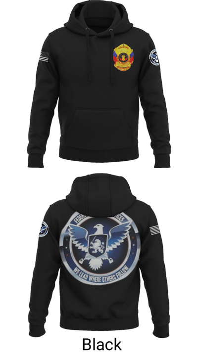 TS FEDERAL PRIVATE SECURITY & BODYGUARD 72741630 Hoodie - 36