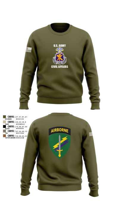 Civil Affairs Schoolhouse 5293701 Crew Neck Sweatshirt - 5 (1)