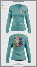 undefined Women's Long Sleeve V-neck Shirt - 2