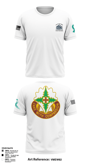Old School Cotton Feel Shirt, MAMC7N A Co MAMC, Army, Teamtime, Team time, sublimation, custom sports apparel, team uniforms, spirit wear, spiritwear, sports uniforms, custom shirts, team store, custom team store, fundraiser sports, apparel fundraiser