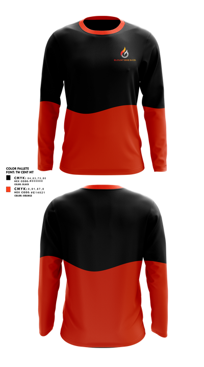 Blount Bike & Co 25726008 Long Sleeve Performance Shirt 1