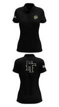 Fort Towson Junior High School Cheer 44003548 Women's Short Sleeve Performance Polo  - 16