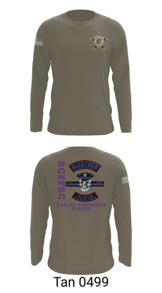 Long Sleeve Performance Shirt, Bluecrew law enforcement motorcycle club, , Teamtime, Team time, sublimation, custom sports apparel, team uniforms, spirit wear, spiritwear, sports uniforms, custom shirts, team store, custom team store, fundraiser sports, apparel fundraiser