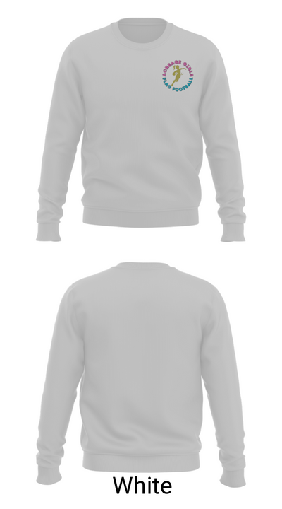 Acreage Girls Flag Football 93522581 Crew Neck Sweatshirt - 2