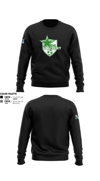 Crew Neck Sweatshirt, Lil' Shooters Starter Soccer, Men's Soccer, Teamtime, Team time, sublimation, custom sports apparel, team uniforms, spirit wear, spiritwear, sports uniforms, custom shirts, team store, custom team store, fundraiser sports, apparel fundraiser