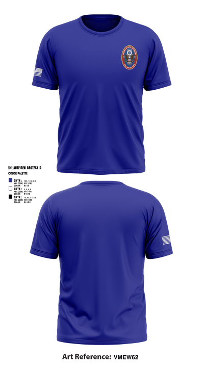 95th WMD CST 43629345 Short Sleeve Performance Shirt - 2