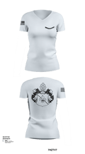 NA 10904761 Women's Short Sleeve V-neck Shirt - 133