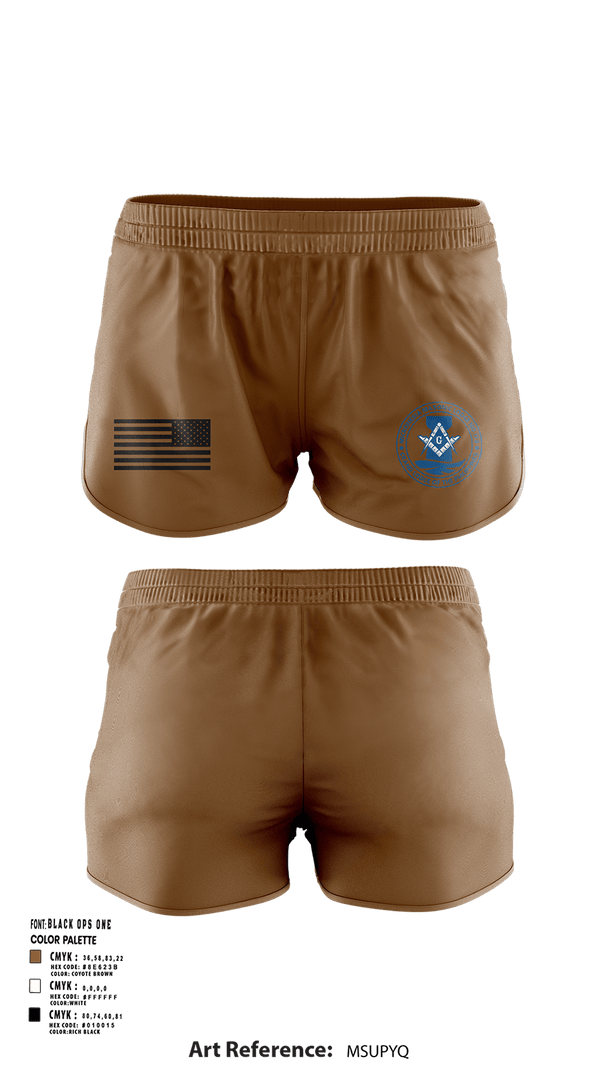 Ranger Panties, 718 CES, Air Force, Teamtime, Team time, sublimation, custom sports apparel, team uniforms, spirit wear, spiritwear, sports uniforms, custom shirts, team store, custom team store, fundraiser sports, apparel fundraiser