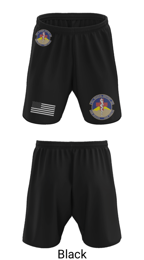 Athletic Shorts With Pockets, 18 MDSS, Air Force, Teamtime, Team time, sublimation, custom sports apparel, team uniforms, spirit wear, spiritwear, sports uniforms, custom shirts, team store, custom team store, fundraiser sports, apparel fundraiser