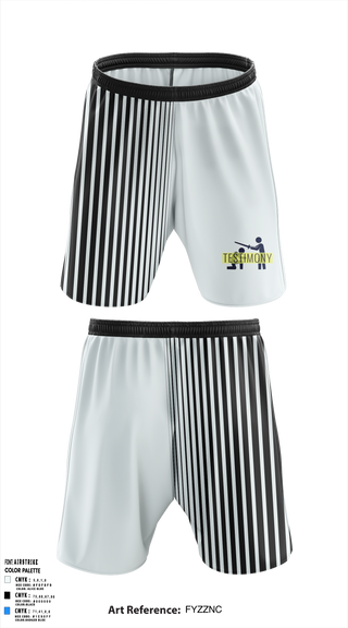 Athletic Shorts With Pockets, Testimony Fitness, , Teamtime, Team time, sublimation, custom sports apparel, team uniforms, spirit wear, spiritwear, sports uniforms, custom shirts, team store, custom team store, fundraiser sports, apparel fundraiser