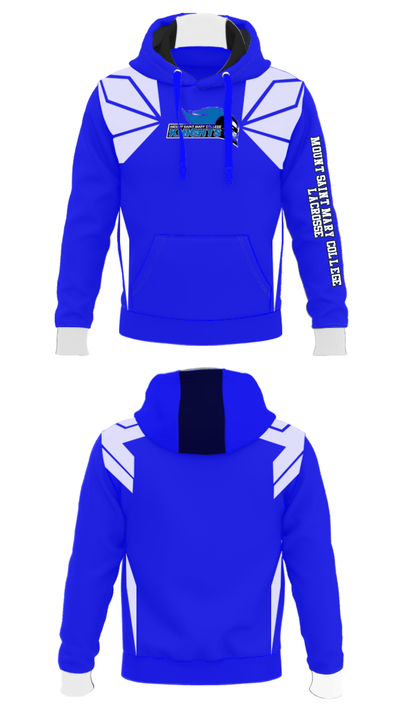 Mount Saint Mary College Lacrosse 75345257 Hoodie - 22