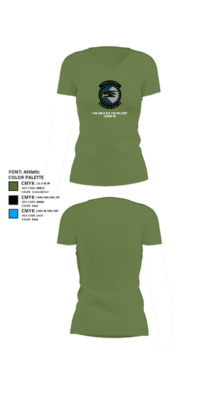 Women's Short Sleeve Vneck Shirt, Sunlake High School Cadet Squadron, Air Force, Teamtime, Team time, sublimation, custom sports apparel, team uniforms, spirit wear, spiritwear, sports uniforms, custom shirts, team store, custom team store, fundraiser sports, apparel fundraiser