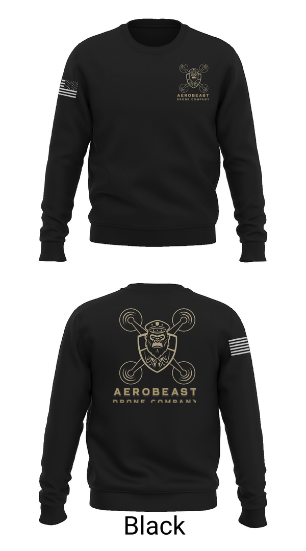 Crew Neck Sweatshirt, AeroBeast, , Teamtime, Team time, sublimation, custom sports apparel, team uniforms, spirit wear, spiritwear, sports uniforms, custom shirts, team store, custom team store, fundraiser sports, apparel fundraiser