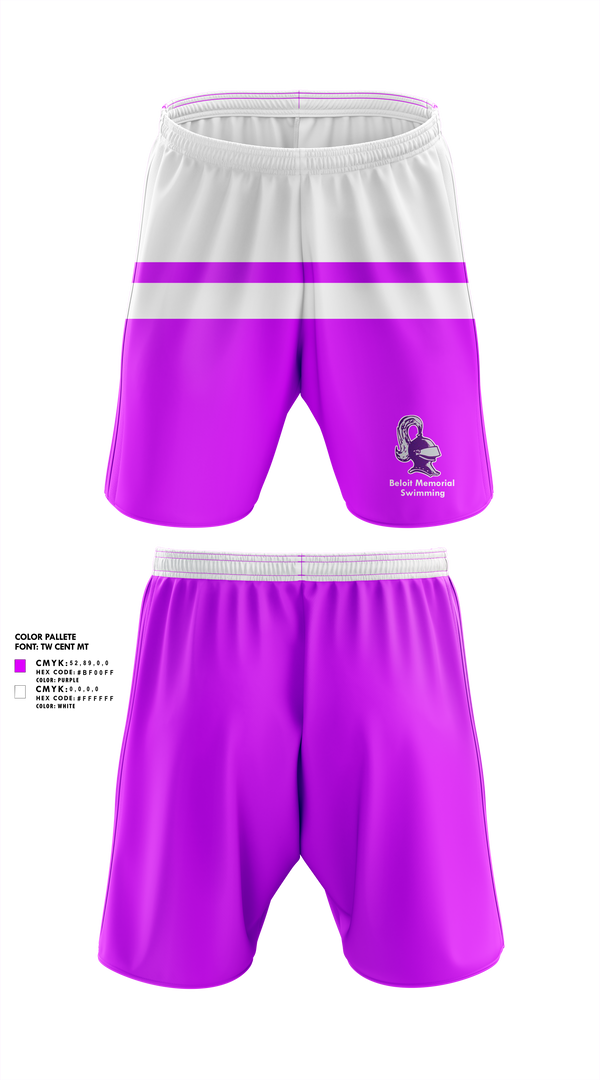 Athletic Shorts With Pockets, Beloit Memorial High School Swimming, Swimming, Teamtime, Team time, sublimation, custom sports apparel, team uniforms, spirit wear, spiritwear, sports uniforms, custom shirts, team store, custom team store, fundraiser sports, apparel fundraiser