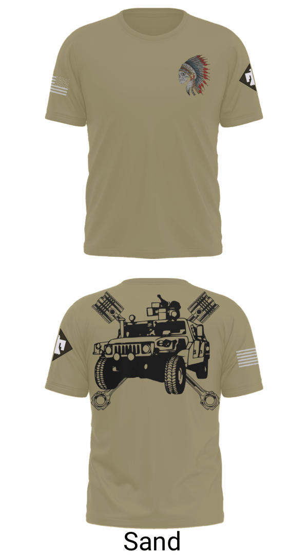 Short Sleeve Performance Shirt, FMS 1, OKARNG, , Teamtime, Team time, sublimation, custom sports apparel, team uniforms, spirit wear, spiritwear, sports uniforms, custom shirts, team store, custom team store, fundraiser sports, apparel fundraiser