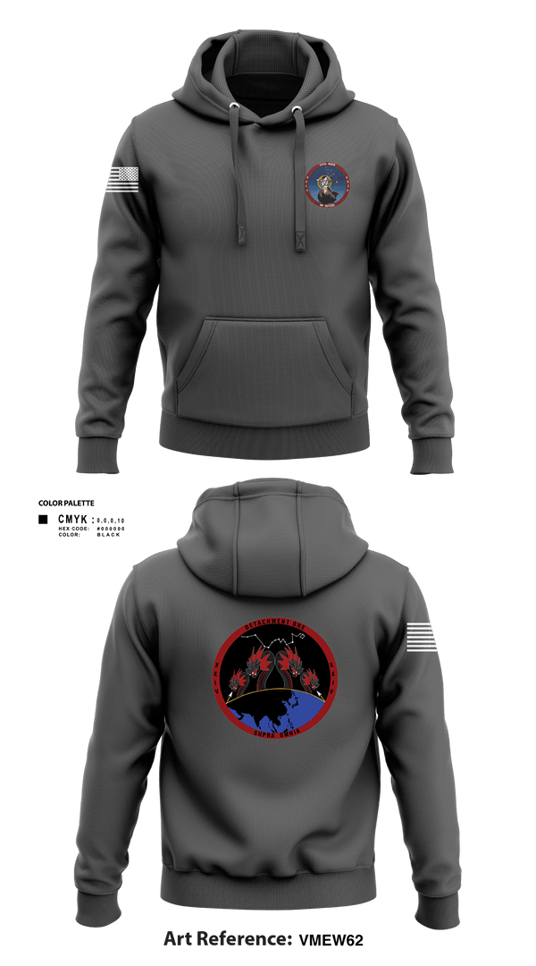 Hoodie, Detachment 1, 24th MDSB, , Teamtime, Team time, sublimation, custom sports apparel, team uniforms, spirit wear, spiritwear, sports uniforms, custom shirts, team store, custom team store, fundraiser sports, apparel fundraiser
