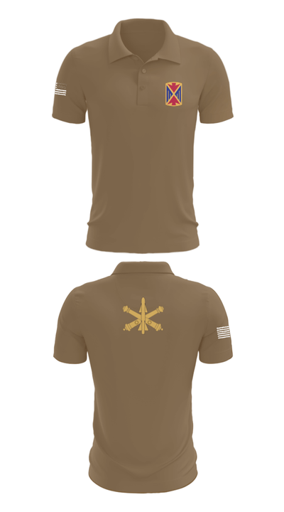 10th Army Air and Missile Command 85697191 Short Sleeve Performance Polo - 7