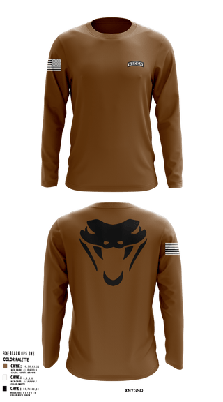 Long Sleeve Performance Shirt, RookVIPERS, Army, Teamtime, Team time, sublimation, custom sports apparel, team uniforms, spirit wear, spiritwear, sports uniforms, custom shirts, team store, custom team store, fundraiser sports, apparel fundraiser