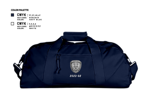 Duffle Bag, SDRPA, Police, Teamtime, Team time, sublimation, custom sports apparel, team uniforms, spirit wear, spiritwear, sports uniforms, custom shirts, team store, custom team store, fundraiser sports, apparel fundraiser