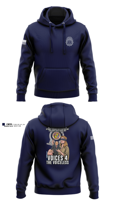 City & County of Honolulu Office of Prosecuting Attorney Criminal Investigations UnitMARDET Fort Leonard Wood (FLW) DoD Interservice Non-Lethal Individual Weapons Instructor's Course Fort Leonard Wood Basic Military Police School House 32513356 Hoodie - 1