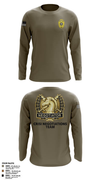HCSO CNT 41668250 Long Sleeve Performance Shirt - 4