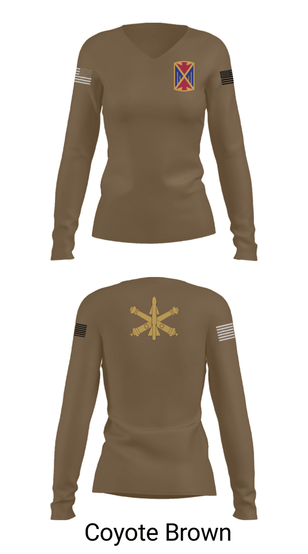 Womens Long Sleeve Vneck Shirt, 10th Army Air and Missile Command, Army, Teamtime, Team time, sublimation, custom sports apparel, team uniforms, spirit wear, spiritwear, sports uniforms, custom shirts, team store, custom team store, fundraiser sports, apparel fundraiser