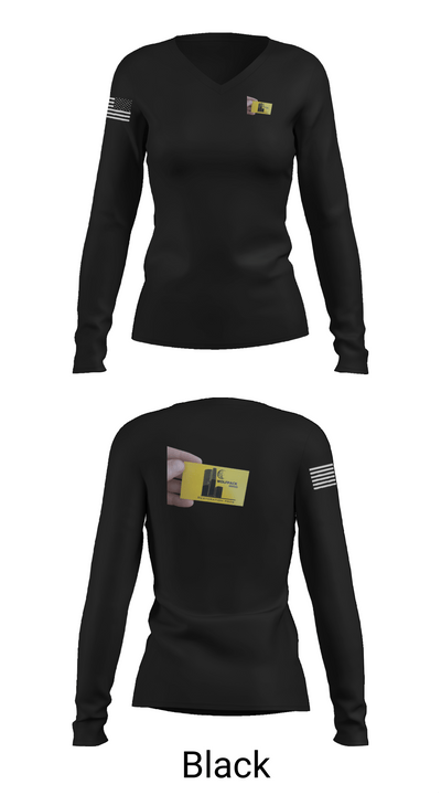 Wolfpack Restoration service 42537684 Women's Long Sleeve V-neck Shirt -1 35