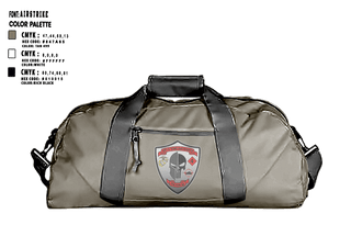 Duffle Bag, Det. 4 Tows and Scouts 4th Tank Battalion, , Teamtime, Team time, sublimation, custom sports apparel, team uniforms, spirit wear, spiritwear, sports uniforms, custom shirts, team store, custom team store, fundraiser sports, apparel fundraiser