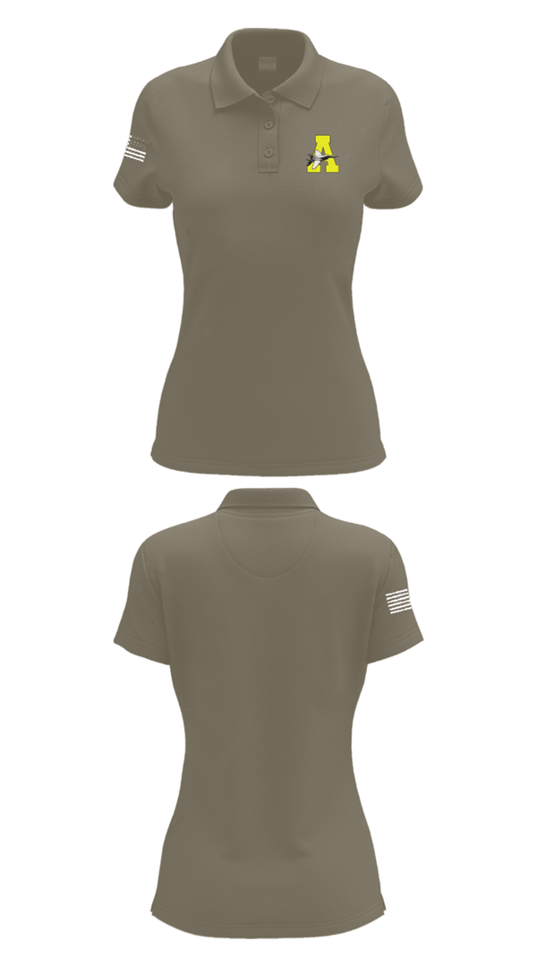 Womens Short Sleeve Performance Polo, Airport High School Cheer, Cheer, Teamtime, Team time, sublimation, custom sports apparel, team uniforms, spirit wear, spiritwear, sports uniforms, custom shirts, team store, custom team store, fundraiser sports, apparel fundraiser