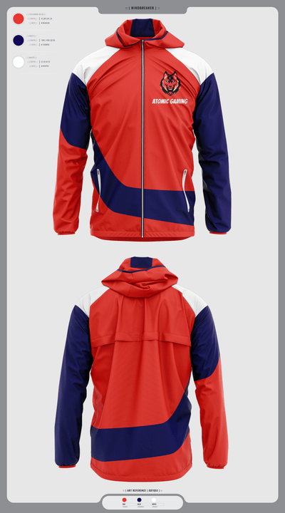 Atomic gaming and 90675197 Windbreaker - 1