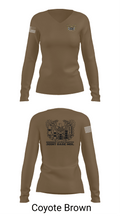 Doughboy Silver Chapter 49538479 Women's Long Sleeve V-neck Shirt - 16
