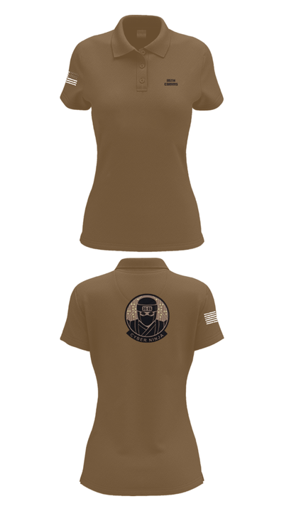 35th COMMS 55833668 Women's Short Sleeve Performance Polo  - 15