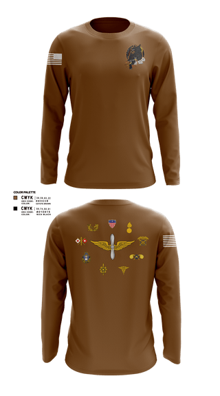 Long Sleeve Performance Shirt, HHC/1-214 GSAB       Hellhounds, Army, Teamtime, Team time, sublimation, custom sports apparel, team uniforms, spirit wear, spiritwear, sports uniforms, custom shirts, team store, custom team store, fundraiser sports, apparel fundraiser