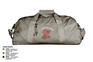 Duffle Bag, C Co Chupacabras, Army, Teamtime, Team time, sublimation, custom sports apparel, team uniforms, spirit wear, spiritwear, sports uniforms, custom shirts, team store, custom team store, fundraiser sports, apparel fundraiser