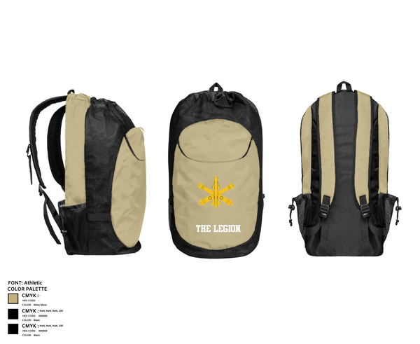 Gear Bag, The Legion, , Teamtime, Team time, sublimation, custom sports apparel, team uniforms, spirit wear, spiritwear, sports uniforms, custom shirts, team store, custom team store, fundraiser sports, apparel fundraiser