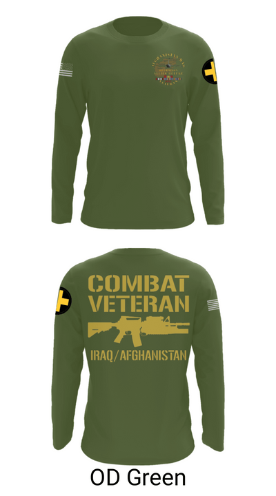 33rd Infantry 79937532 Long Sleeve Performance Shirt - 46