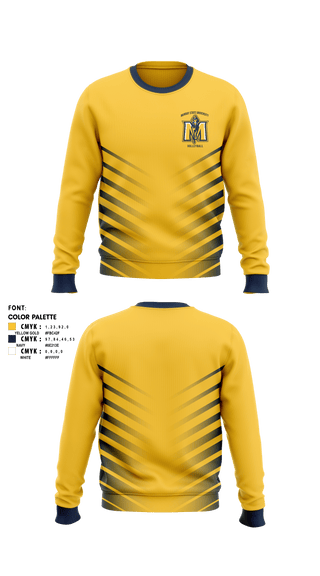 Crew Neck Sweatshirt, Murray State University Volleyball, Women's Volleyball, Teamtime, Team time, sublimation, custom sports apparel, team uniforms, spirit wear, spiritwear, sports uniforms, custom shirts, team store, custom team store, fundraiser sports, apparel fundraiser