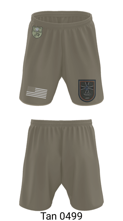 4./401 PzGrenBtl 62618383 Athletic Shorts With Pockets - 69