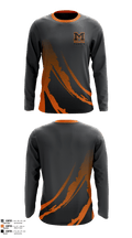 Girls Tennis McDonogh School 72297227 Long Sleeve Performance Shirt - 3