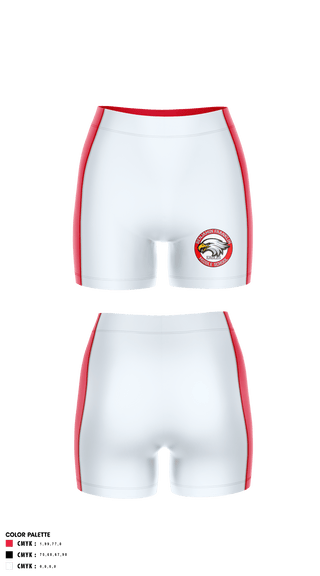Women's Shorts, Benjamin Franklin Middle School Volleyball, Women's Volleyball, Teamtime, Team time, sublimation, custom sports apparel, team uniforms, spirit wear, spiritwear, sports uniforms, custom shirts, team store, custom team store, fundraiser sports, apparel fundraiser